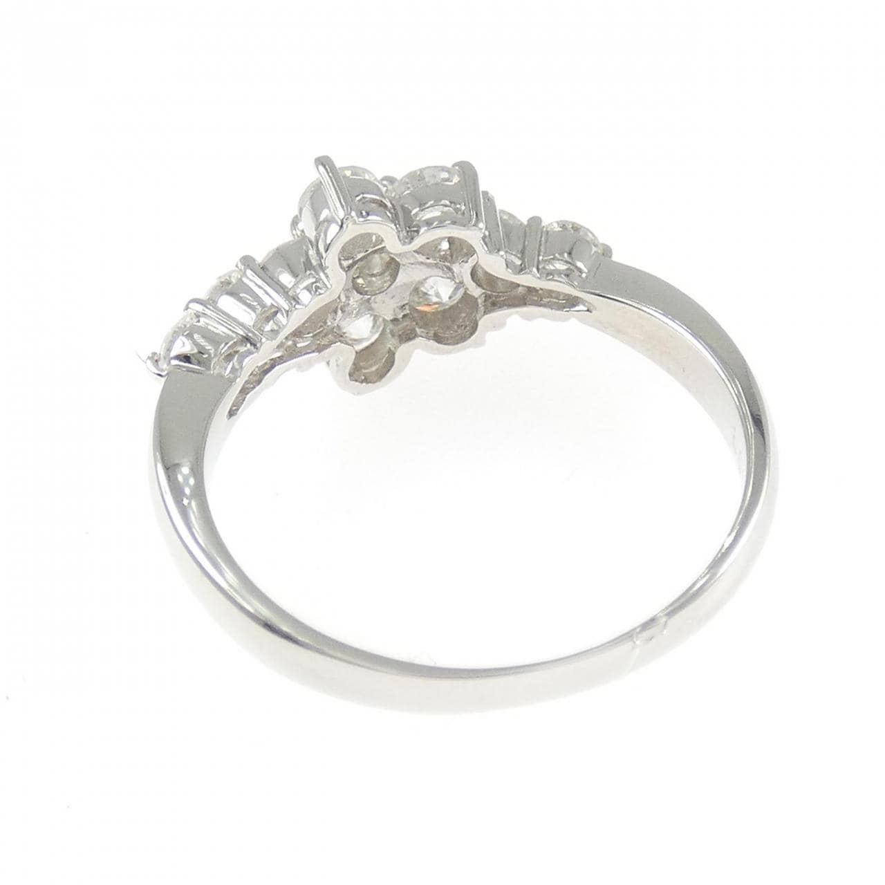 PT900 フラワー ダイヤモンド リング 1.00CT