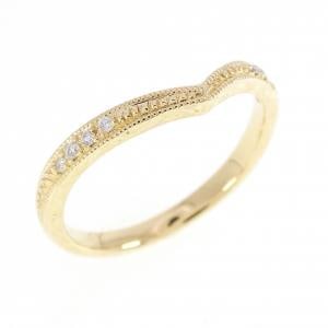 K18YG ダイヤモンド リング 0.03CT