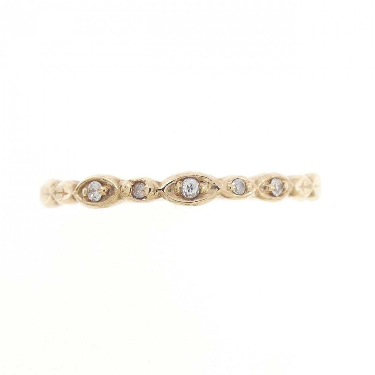 アガット ダイヤモンド リング 0.02CT