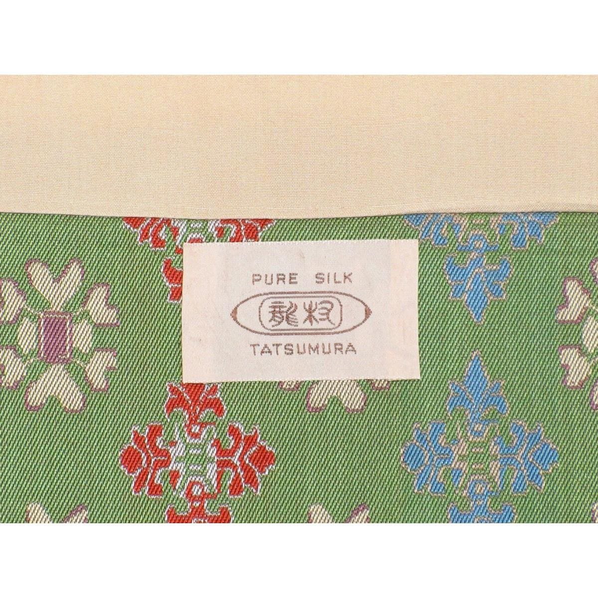 名古屋帯　開き名古屋　全通柄　天平双華文錦【龍村美術織物】