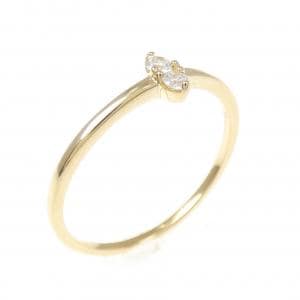 【リメイク】K18YG ダイヤモンド リング 0.06CT