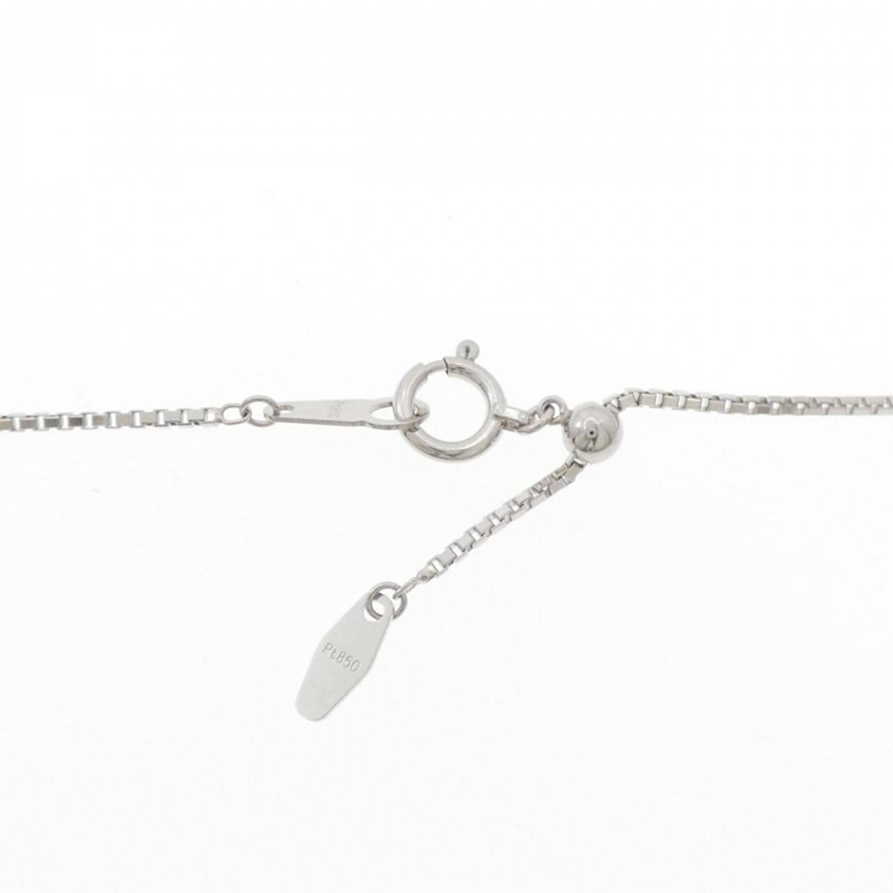 PT900/PT850 エメラルド ネックレス 2.79CT コロンビア産