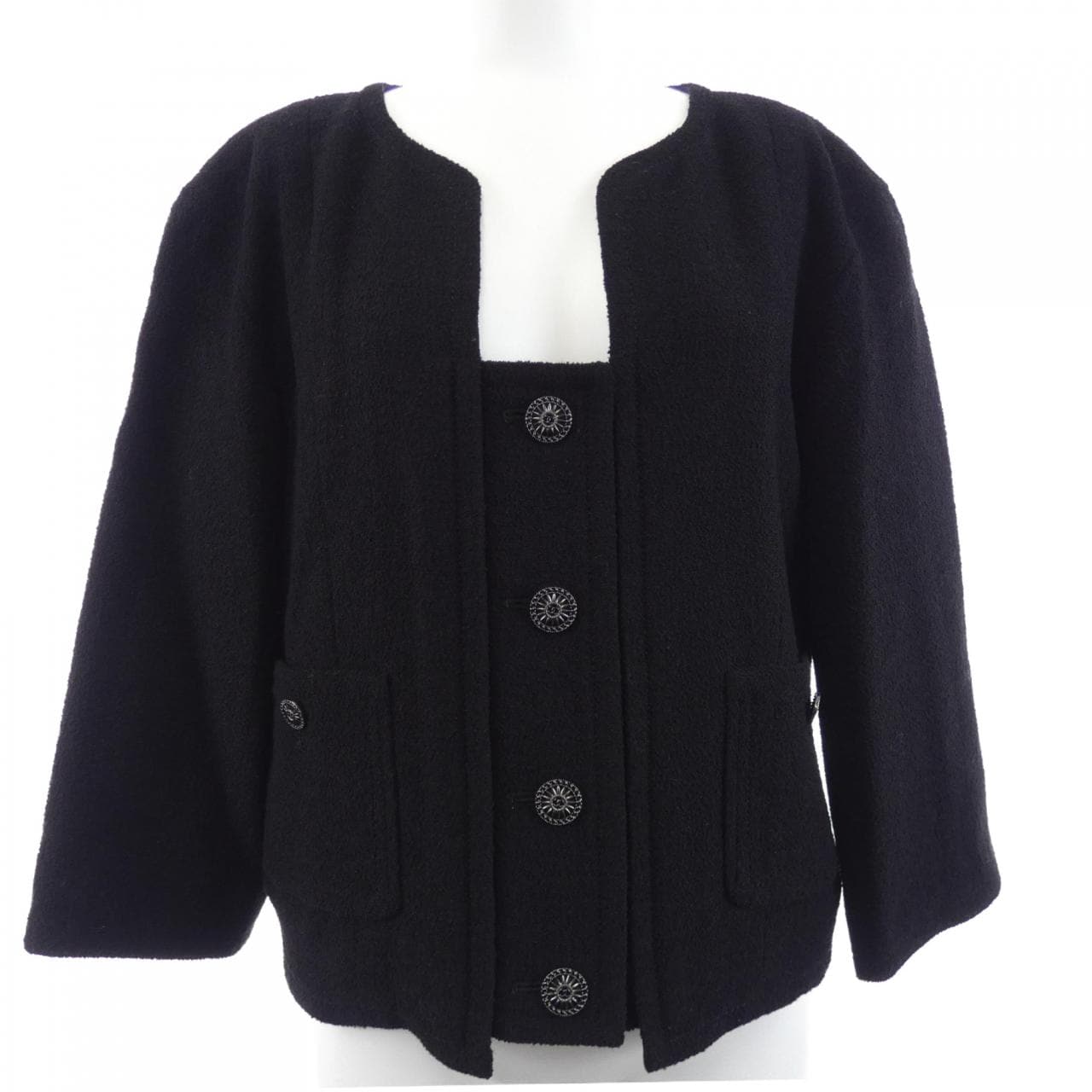 シャネル CHANEL P47307V18196 ノーカラージャケット