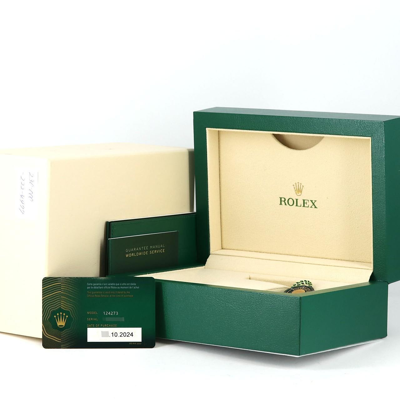 ロレックス エクスプローラーI 124273 SSxYG 自動巻 ランダム番