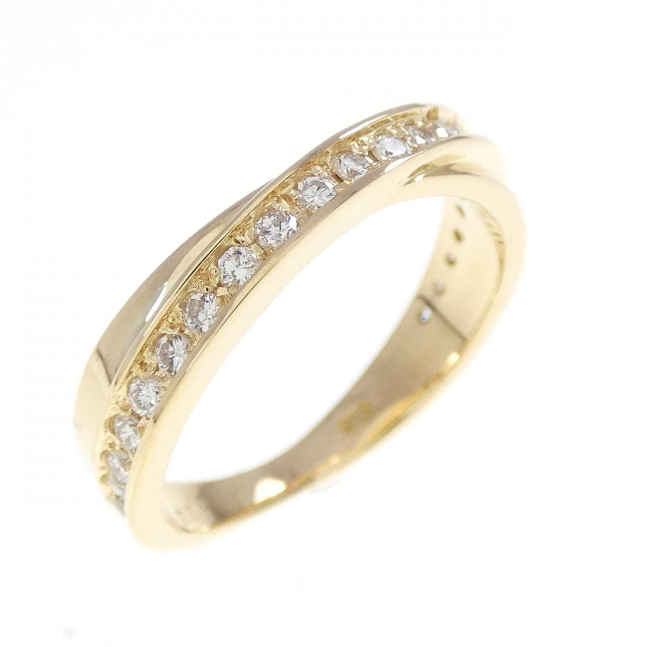 K18YG ダイヤモンド リング 0.33CT