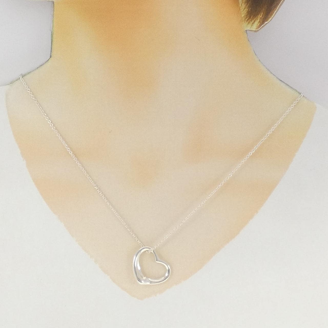 ティファニー オープンハート ネックレス