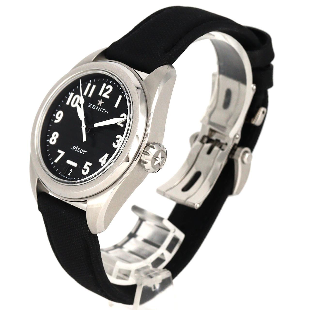 【ノーメンテナンス還元価格】ゼニス パイロットオートマティック 03.4000.3620/21.I001 SS 自動巻