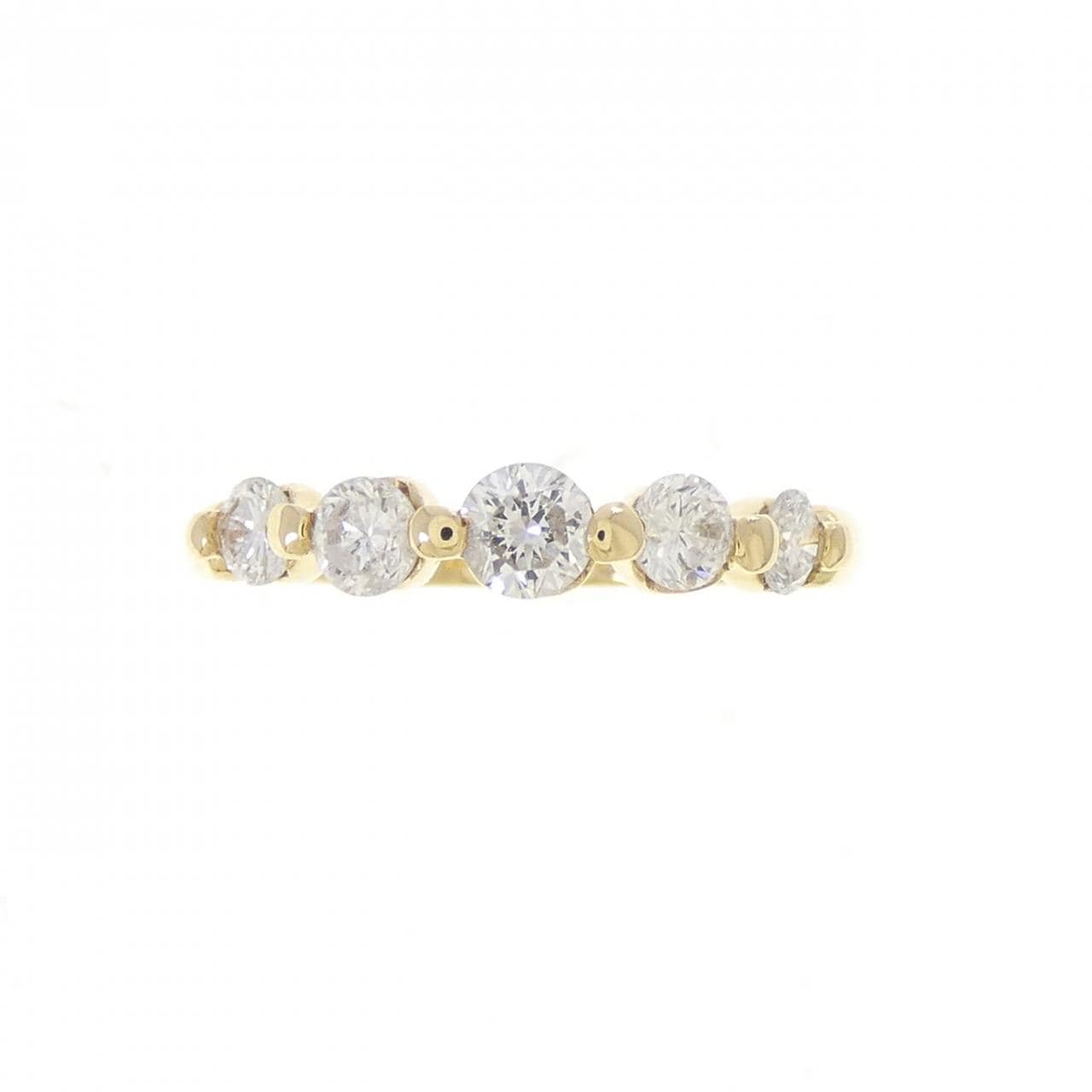 K18YG ダイヤモンド リング 0.53CT