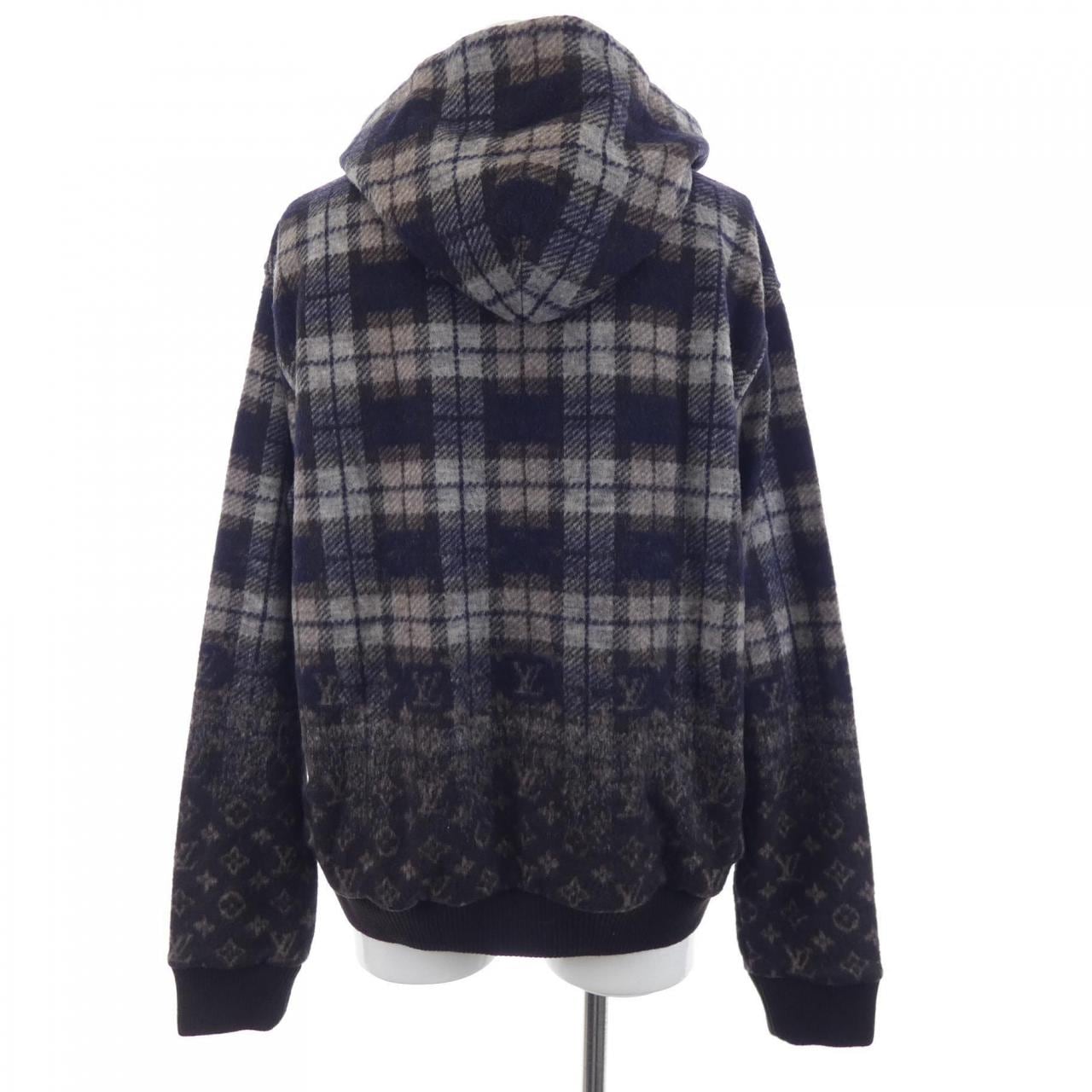 ルイヴィトン LOUIS VUITTON モノグラム フェイデッド プレイド フーディ HUY11WCU9 パーカー