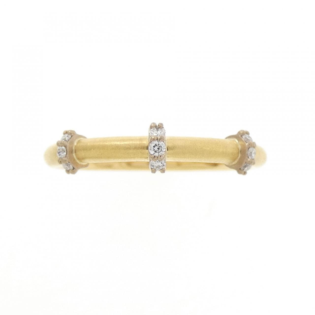 K22YG ダイヤモンド リング 0.05CT