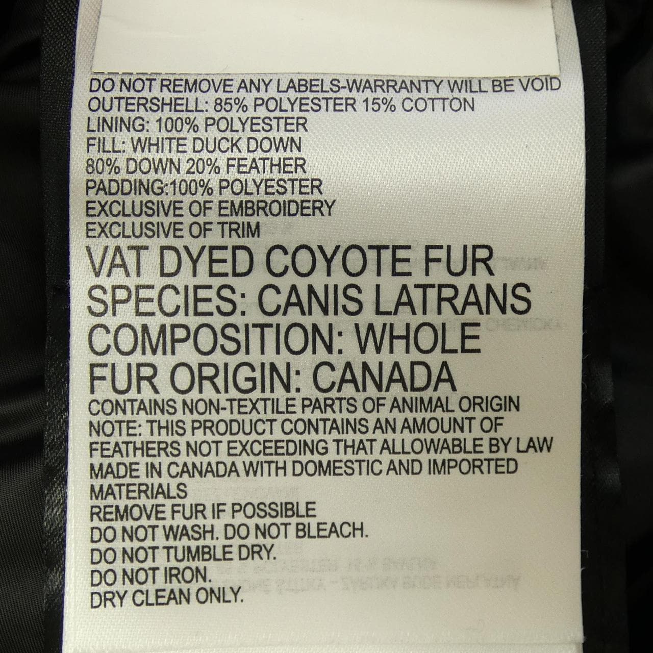 加拿大鵝CANADA GOOSE羽絨服