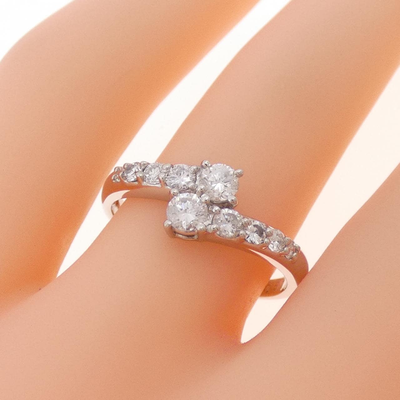 PT900 ダイヤモンド リング 0.51CT