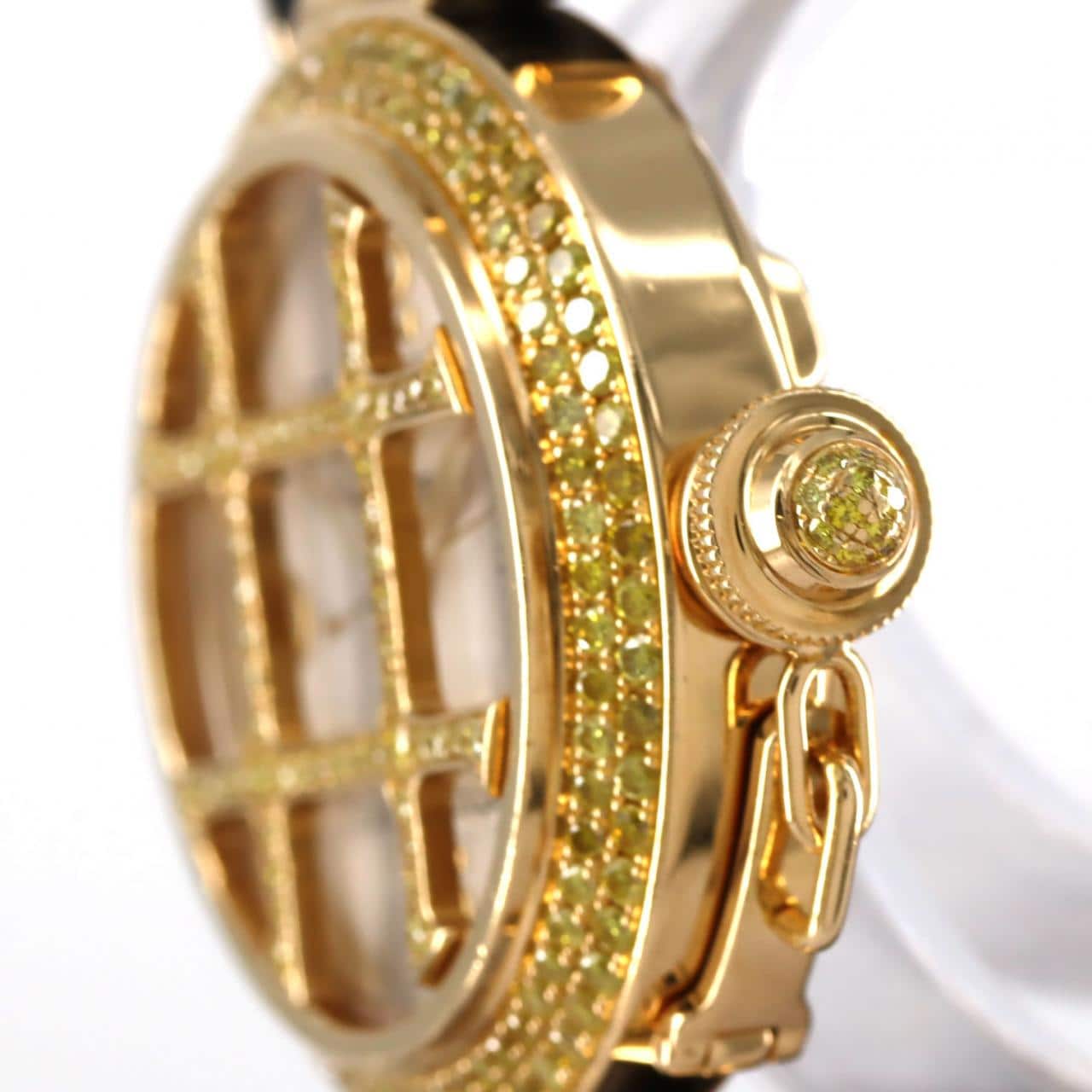 Cartier Pasha 32 YG/2YD Grid YD WJ102751 YG Automatic