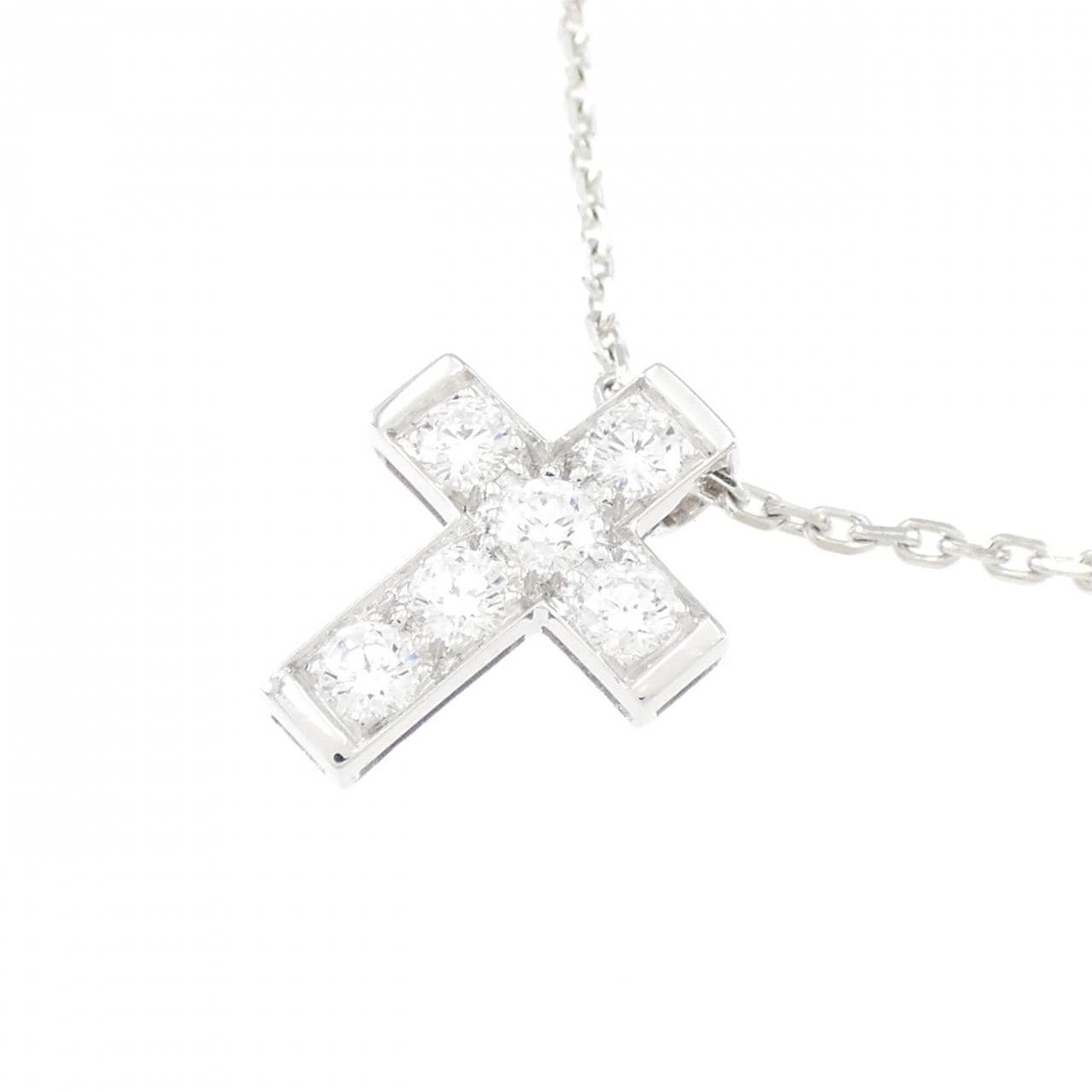 Van Cleef & Arpels Cross Diamond Necklace