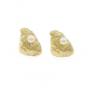 K18YG アコヤパール ピアス 5mm