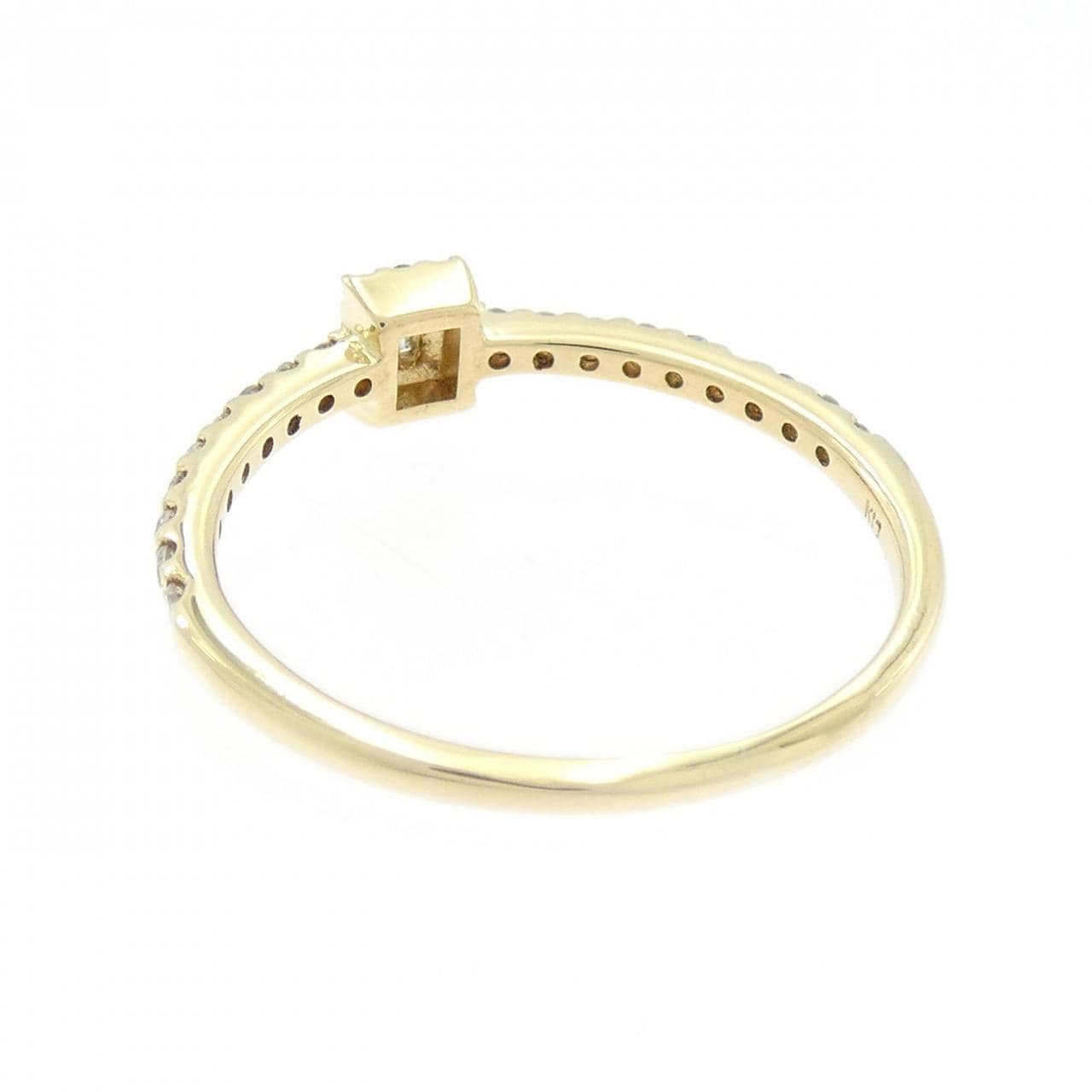 K18YG ダイヤモンド リング 0.16CT
