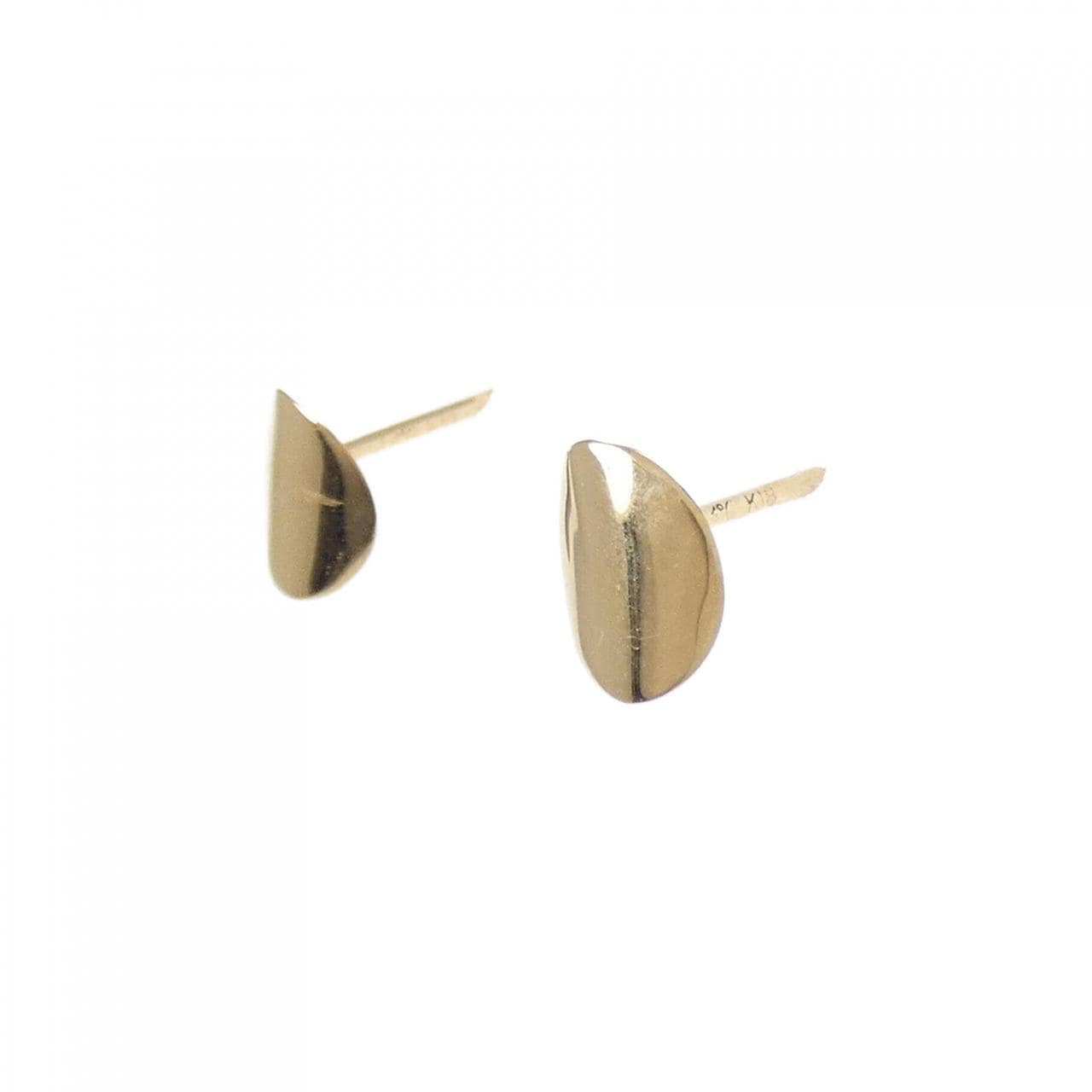 4゜C K18YG earrings