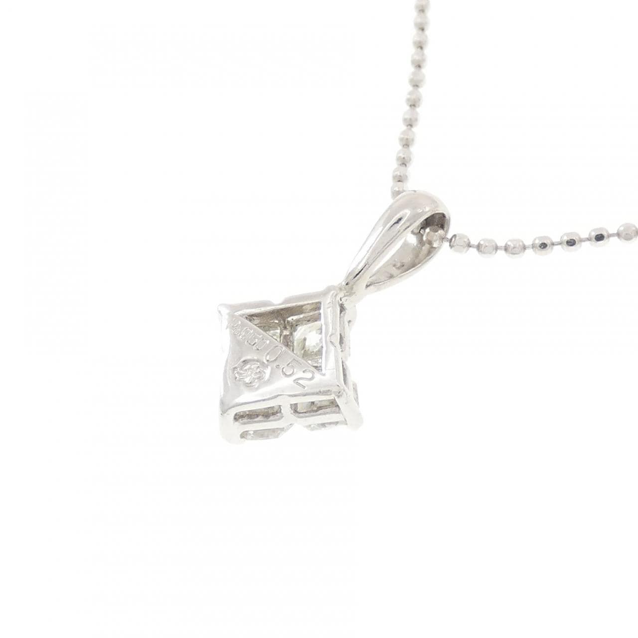 PT950/PT850 ダイヤモンド ネックレス 0.52CT