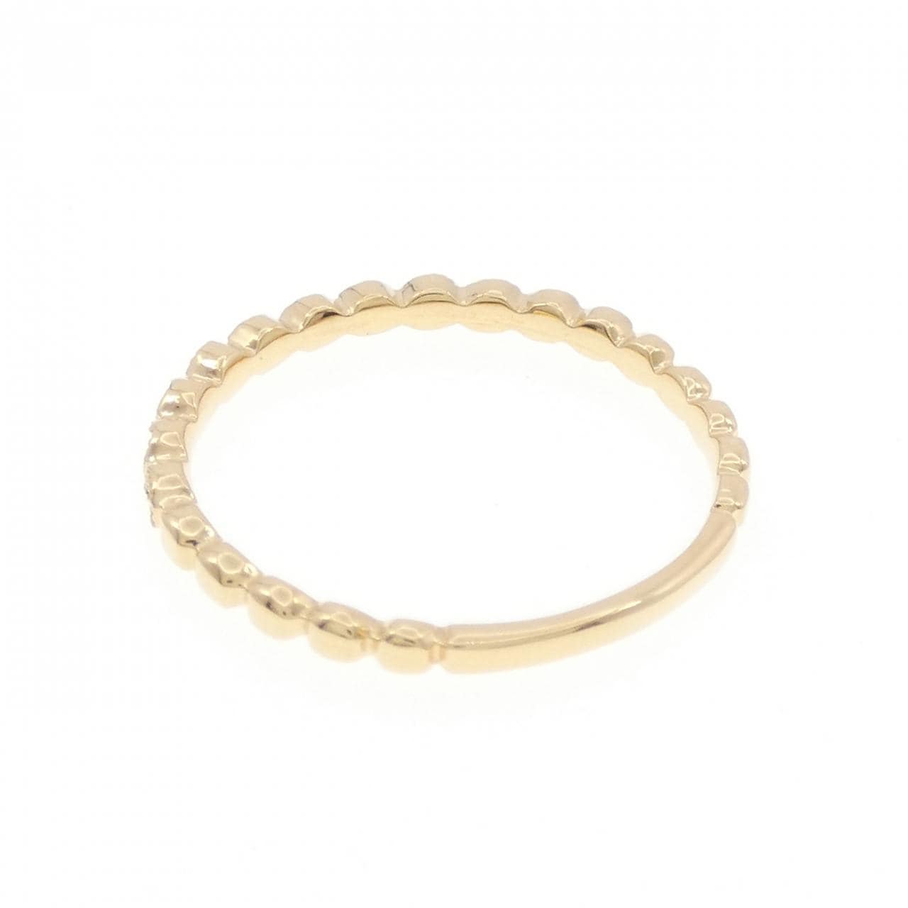【リメイク】K18YG ダイヤモンド リング 0.10CT