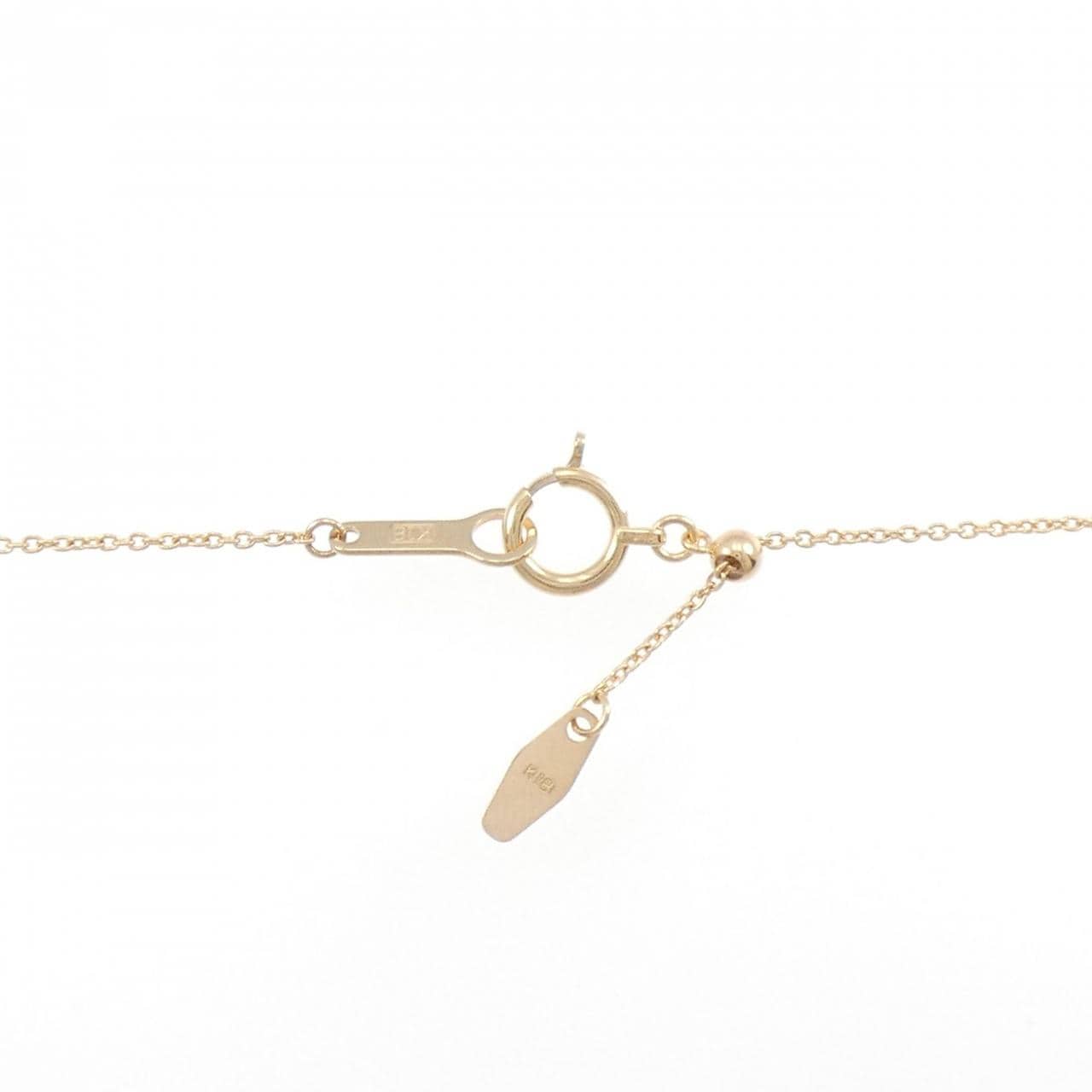 K18PG メノウ ネックレス