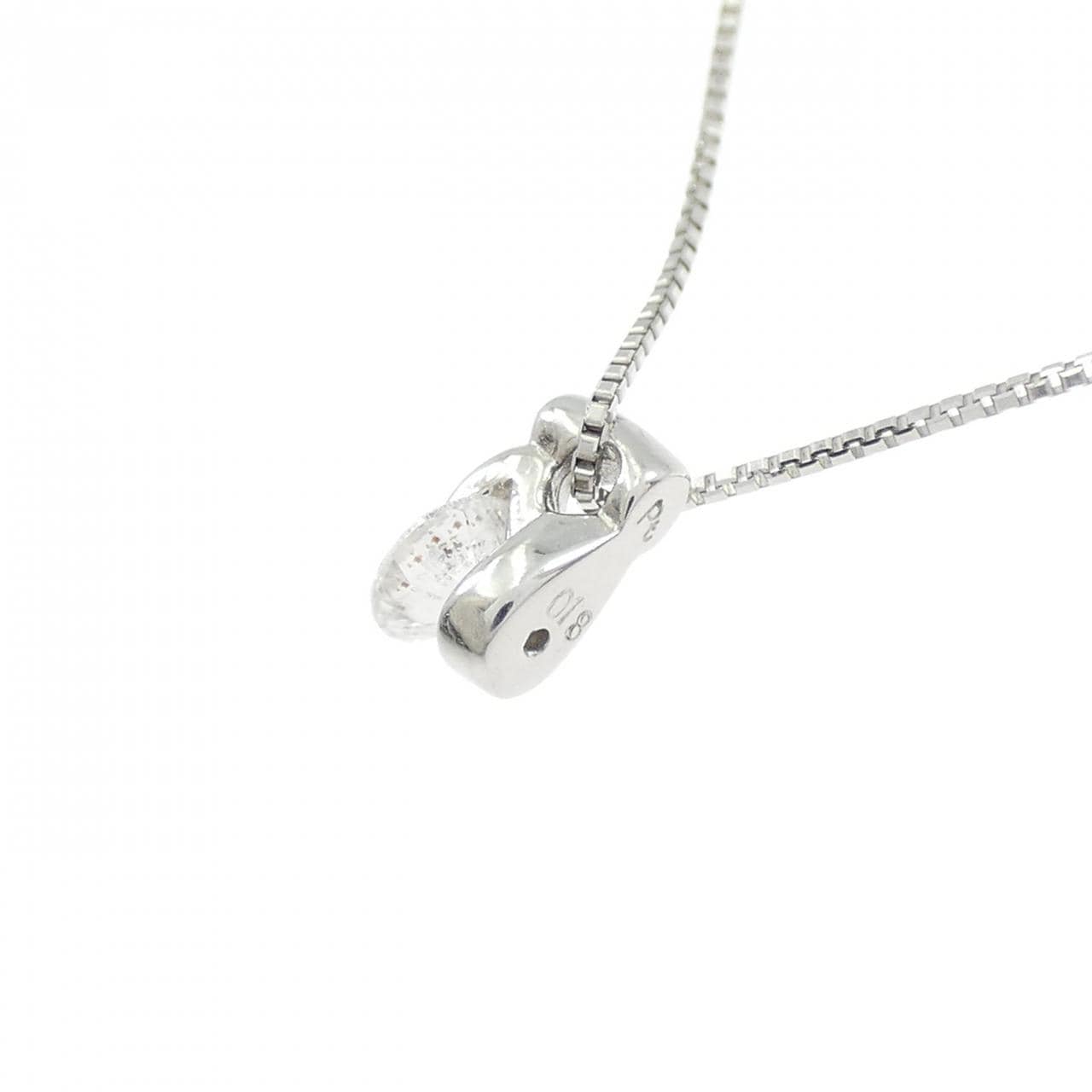 PT/PT850 ダイヤモンド ネックレス 0.18CT