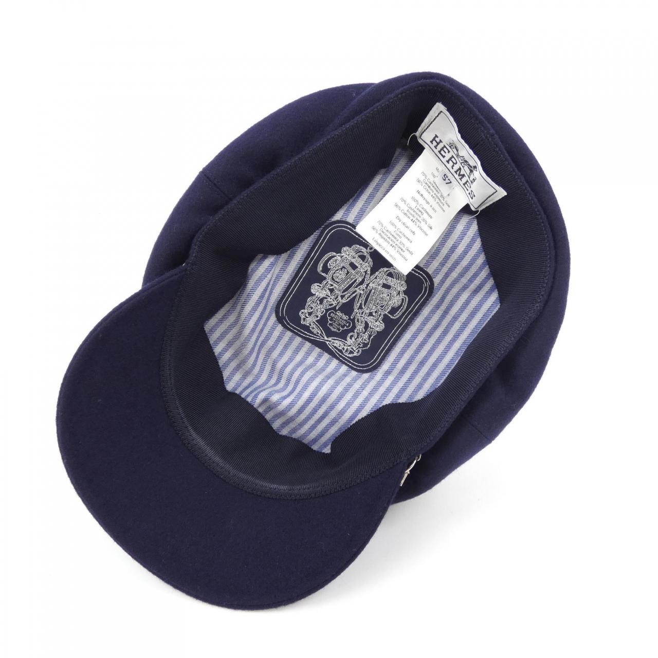 エルメス HERMES ベルイル　BELLE-ILE シェーヌダンクル H202012N キャップ