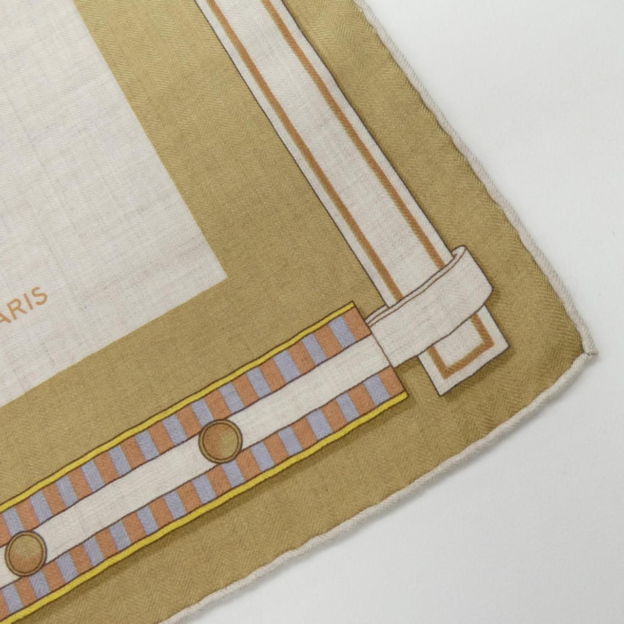 エルメス HERMES LETTRES EQUESTRES H244039S カレジェアン140 ショール