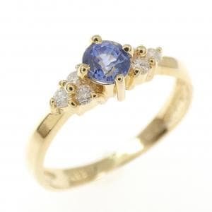 K18YG サファイヤ リング