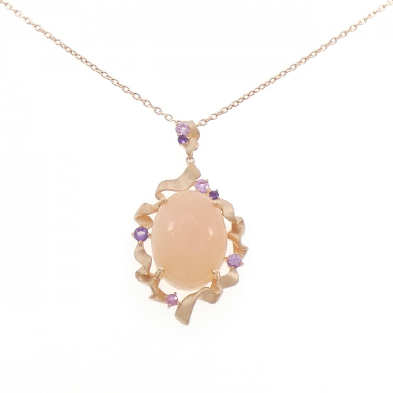 K10PG オパール ネックレス