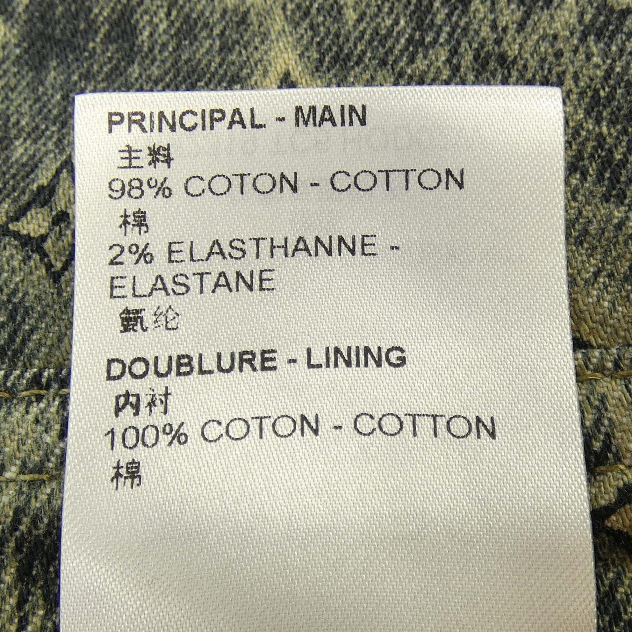 ルイヴィトン LOUIS VUITTON モノグラムテーラードデニムパンツ HOD02WTC6 ジーンズ