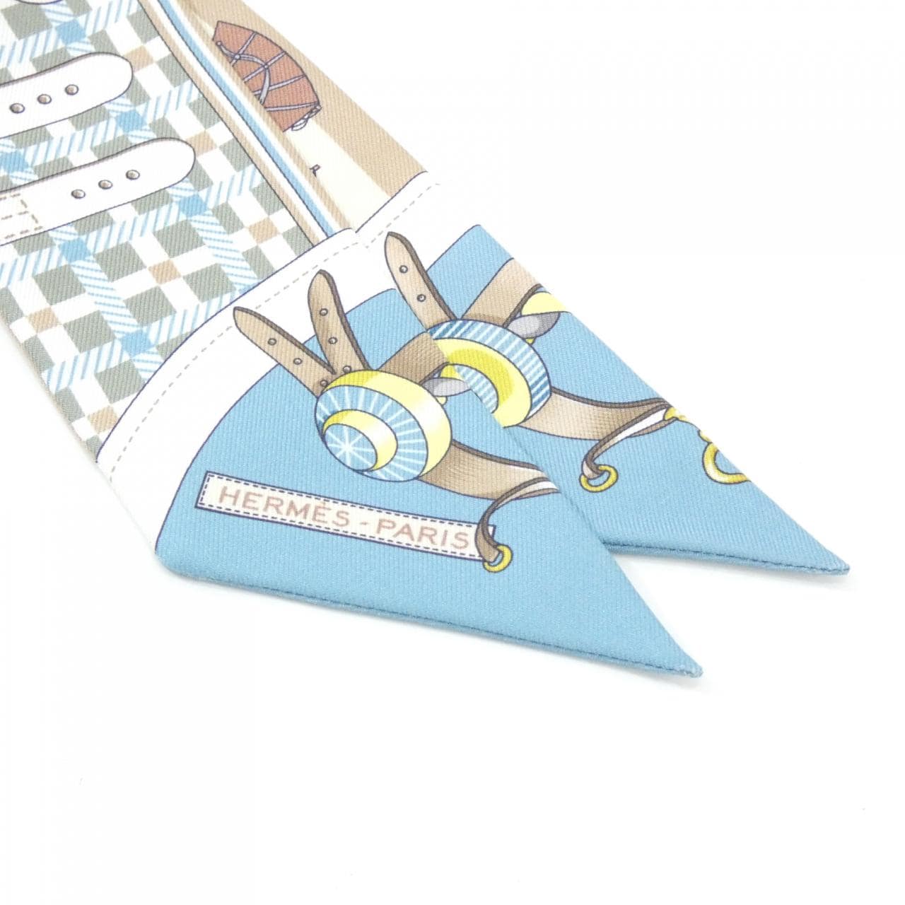 エルメス LES VOITURES NOUVELLE ツイリー 064108S スカーフ