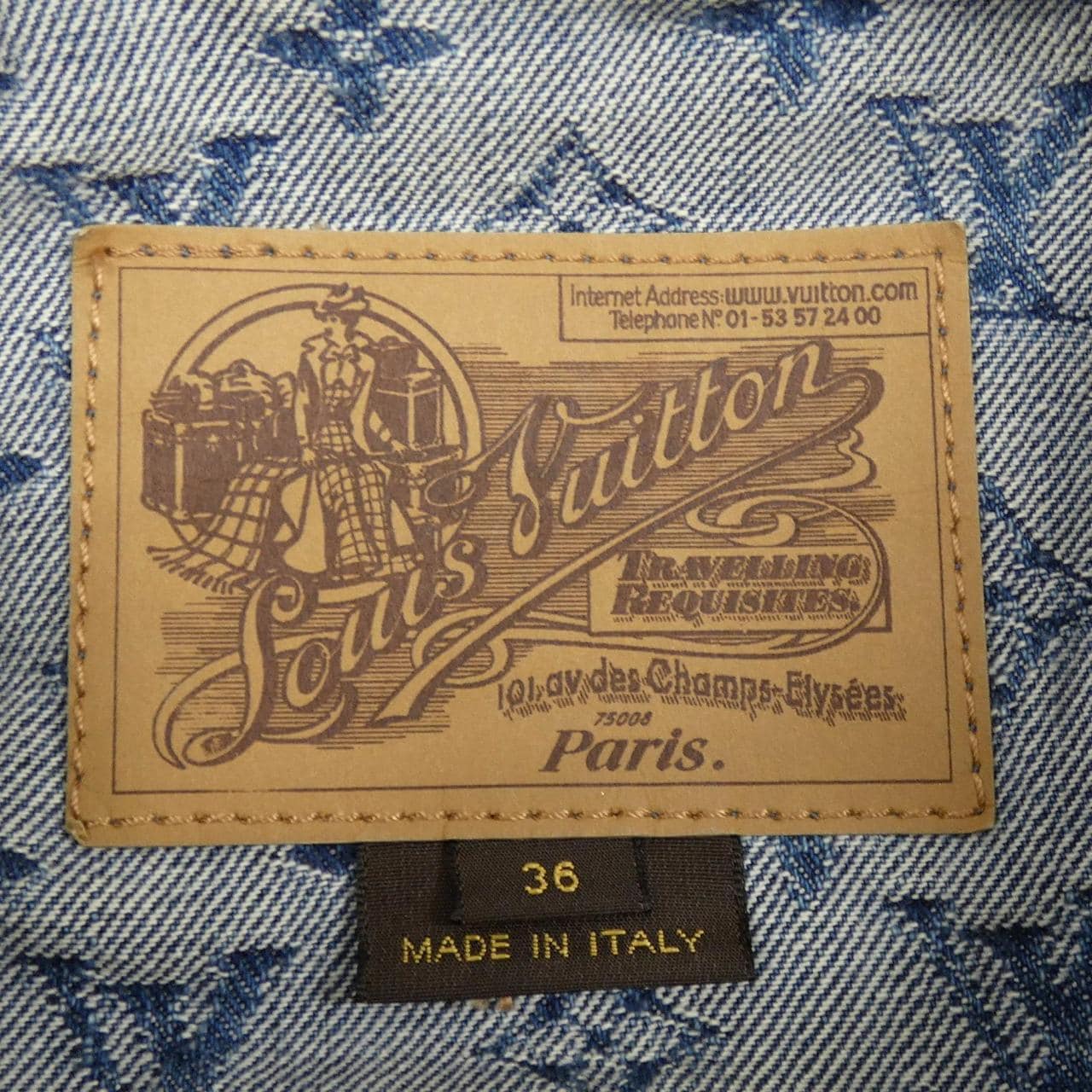 ルイヴィトン LOUIS VUITTON WJA15CKJ デニムジャケット