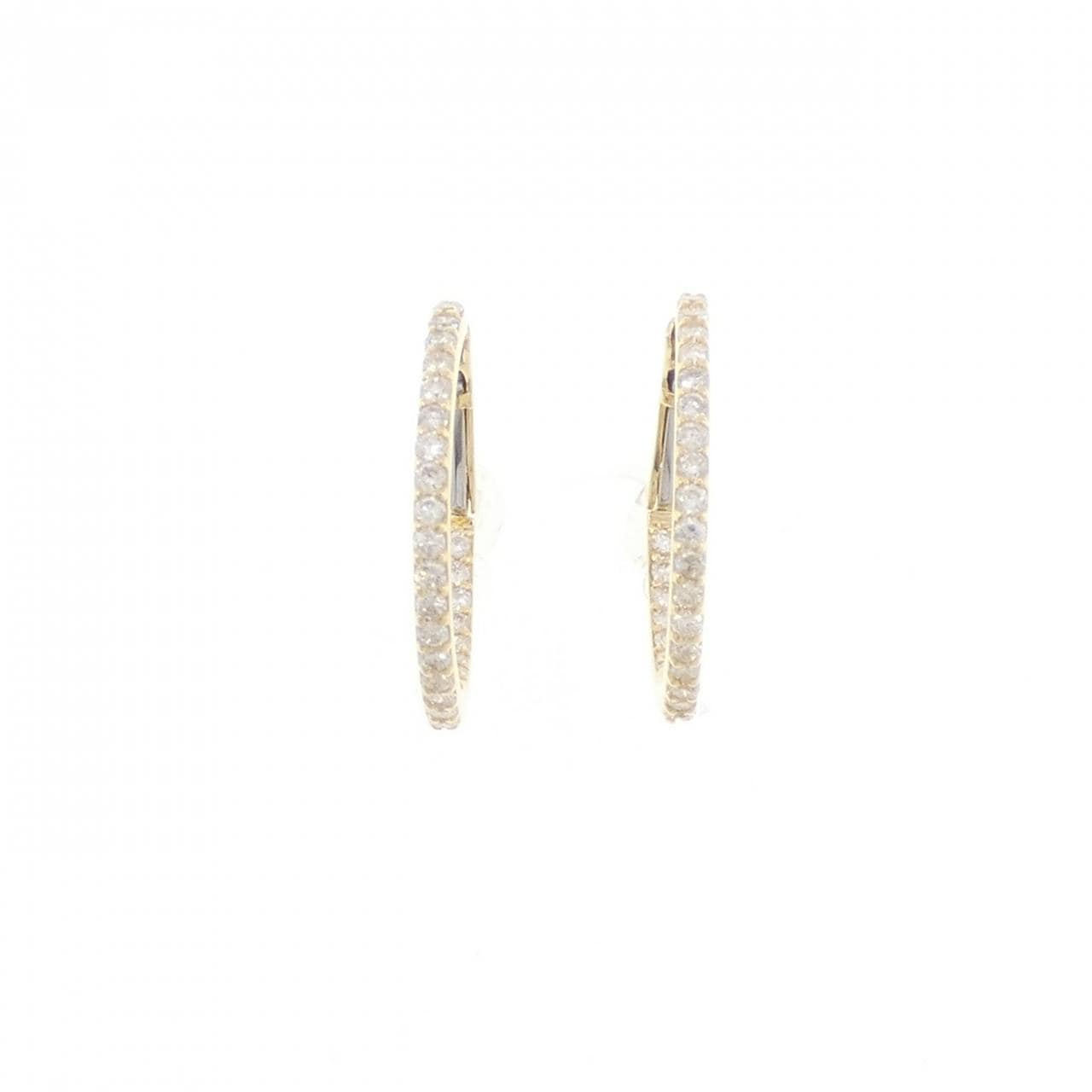 K18YG ダイヤモンド ピアス 0.50CT