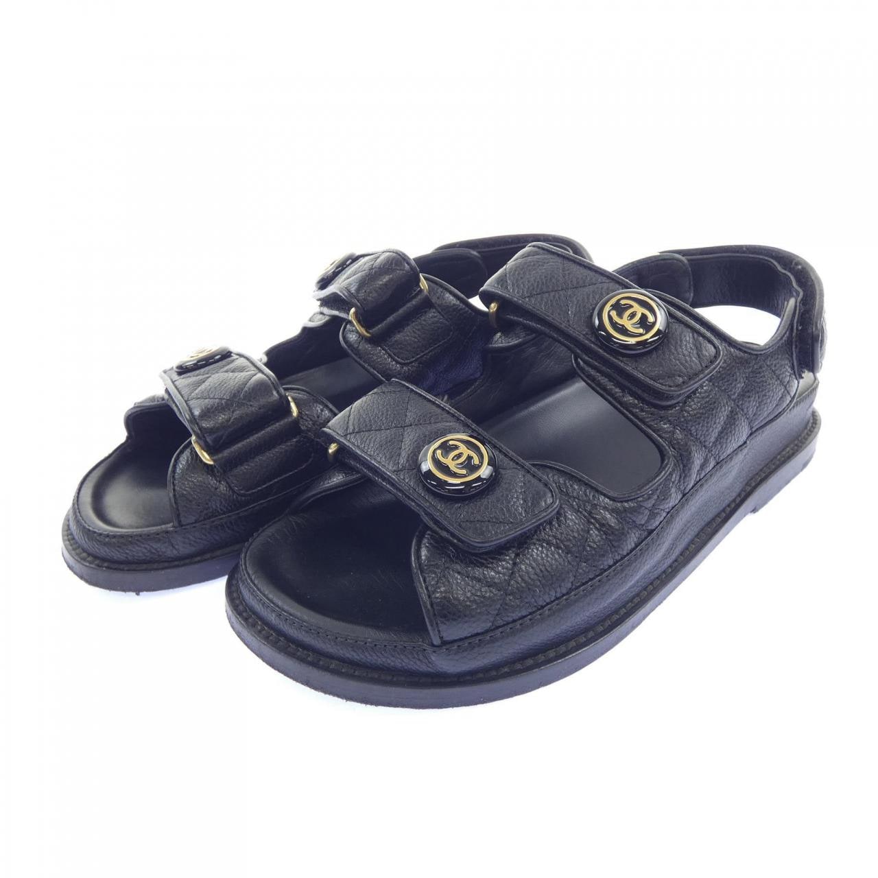 シャネル CHANEL G35927X51654 サンダル