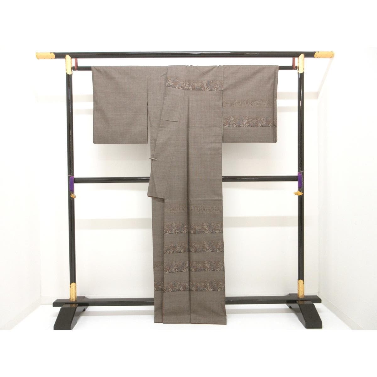 訪問着　九マルキ【大島紬】
