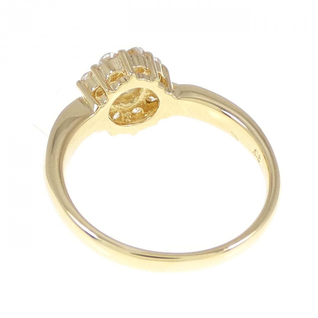K18YG ダイヤモンド リング 0.50CT