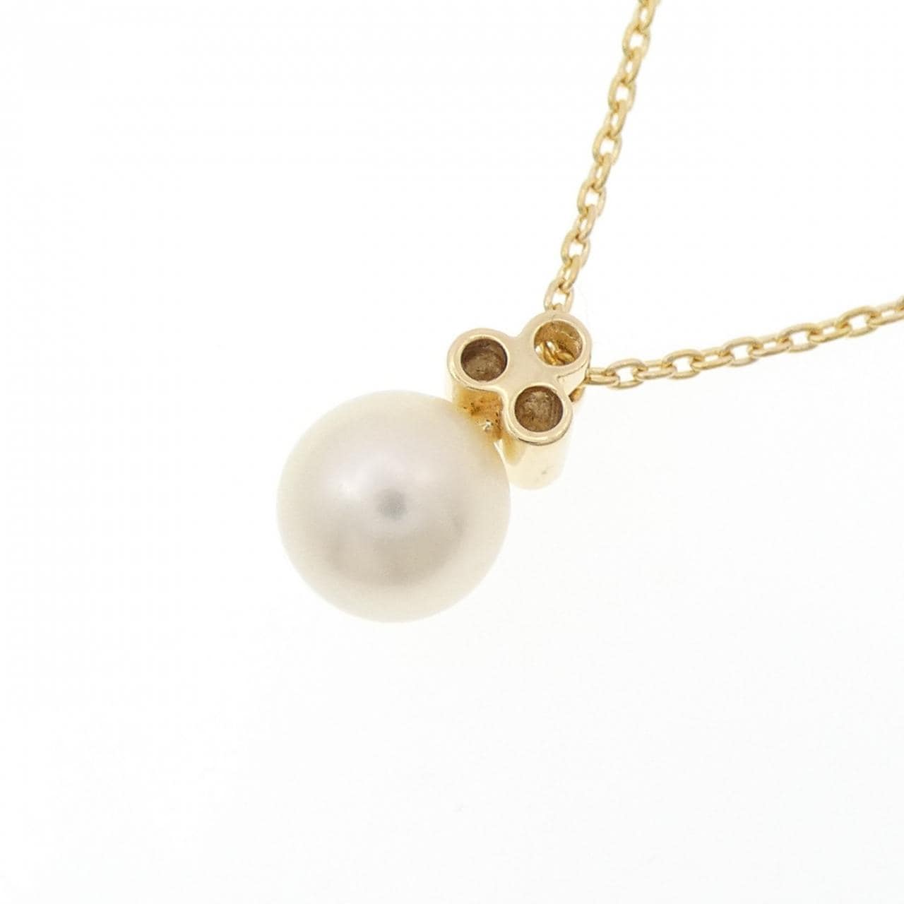 K18YG アコヤパール ネックレス 7.3mm