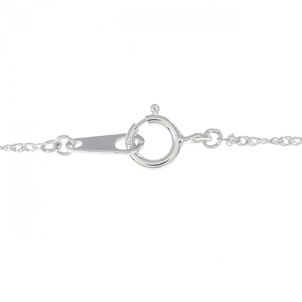 K18WG ダイヤモンド ネックレス 0.30CT