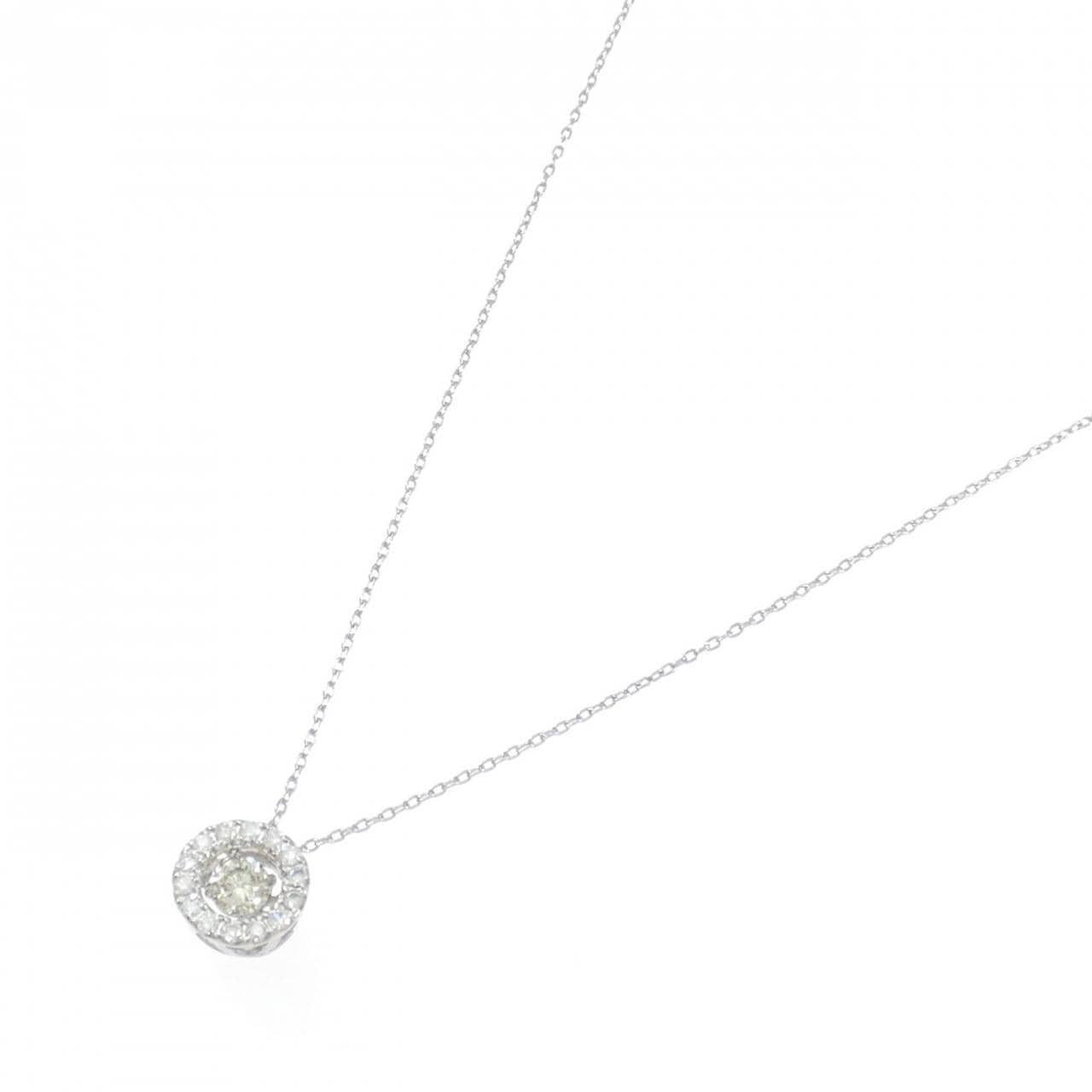 PT900/PT850 ダイヤモンド ネックレス 0.32CT