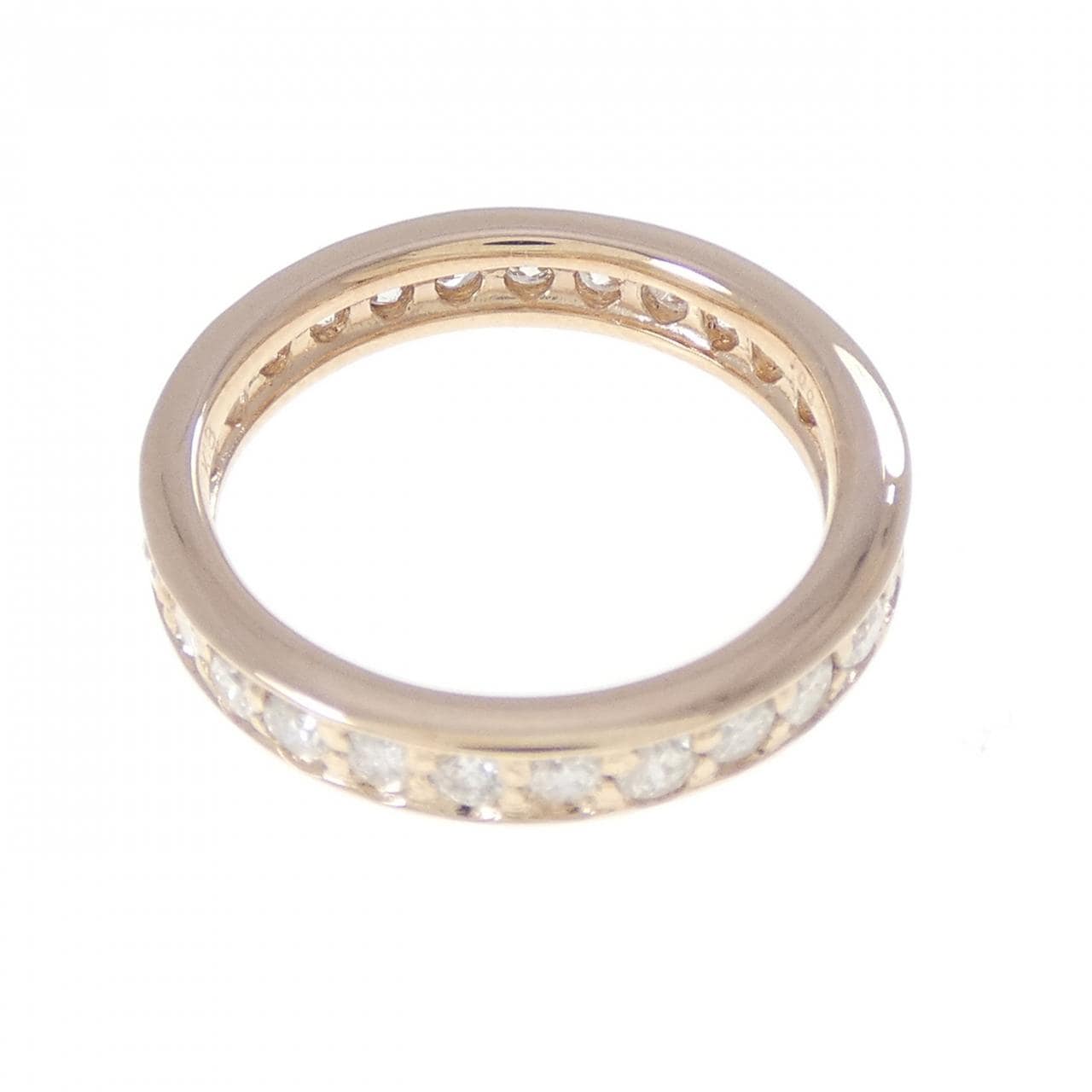 K18PG フルエタニティ ダイヤモンド リング 1.00CT