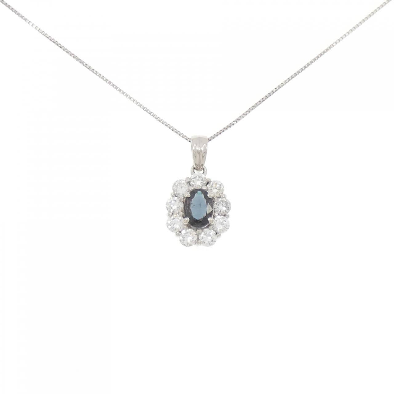 PT900/PT850 アレキサンドライト ネックレス 0.36CT