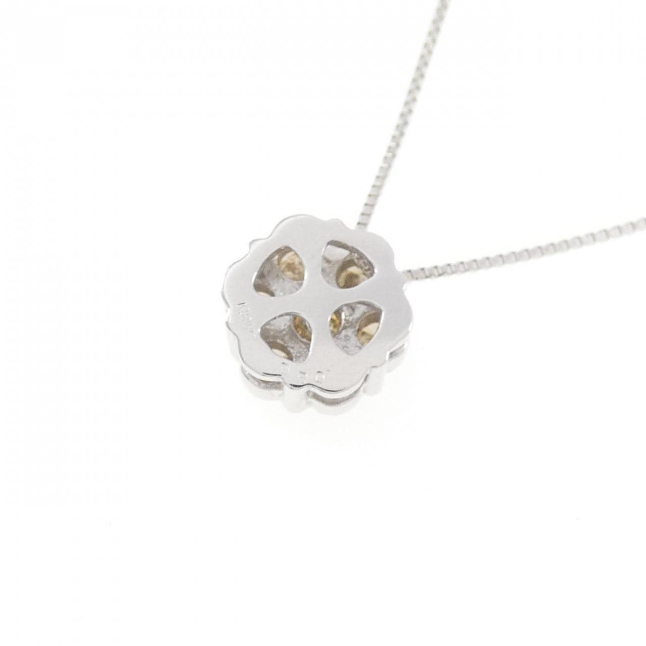 K18WG ダイヤモンド ネックレス 0.50CT