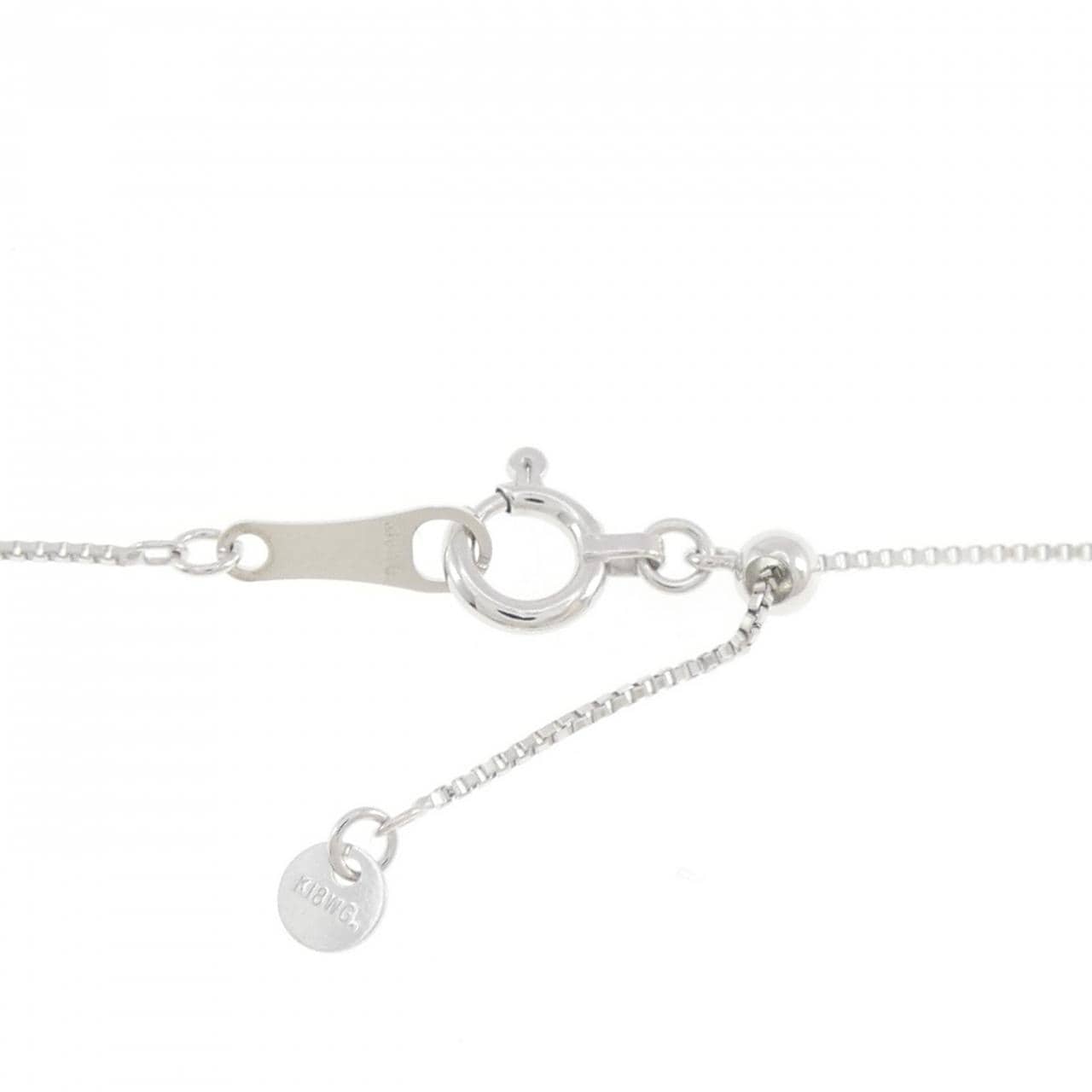 K18WG ダイヤモンド ネックレス 0.23CT