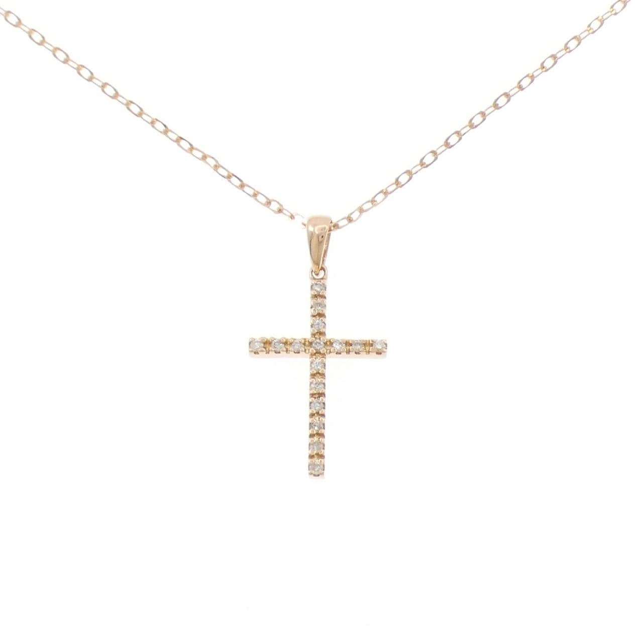 フォリフォリ ダイヤモンド ネックレス 0.11CT