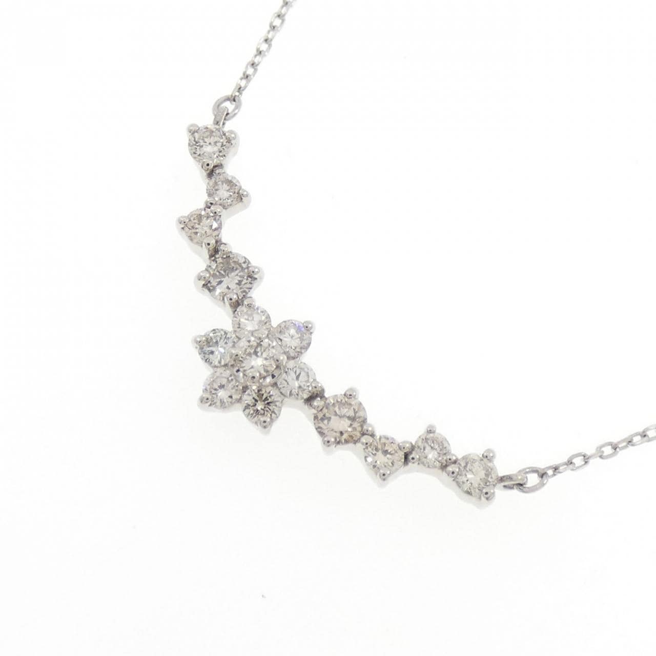 PT900/PT850 ダイヤモンド ネックレス