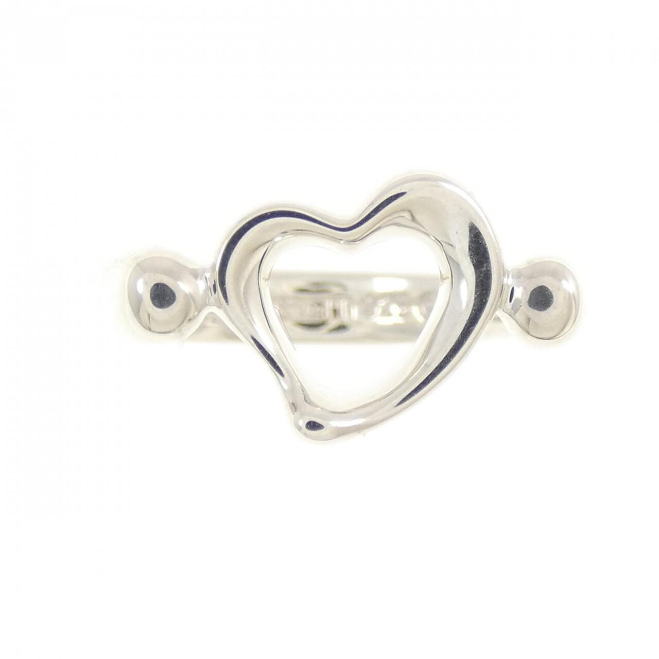 ティファニー オープンハート リング