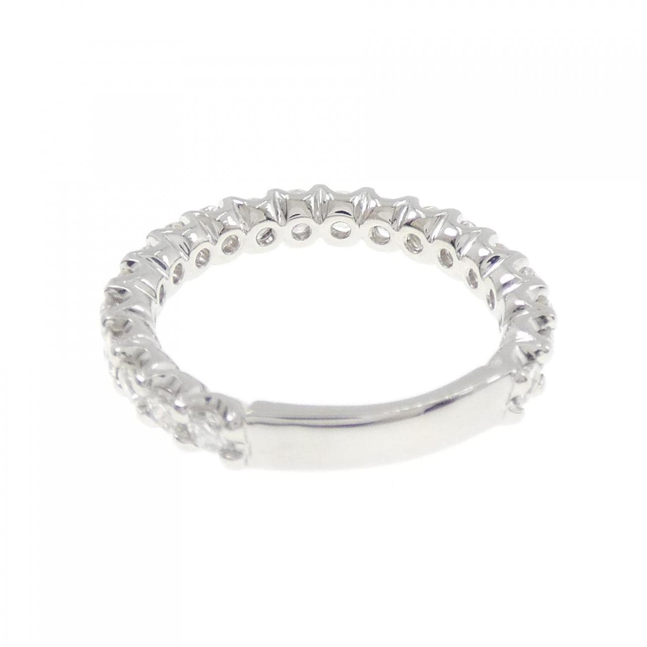 PT900  ハーフエタニティ ダイヤモンド リング 1.00CT