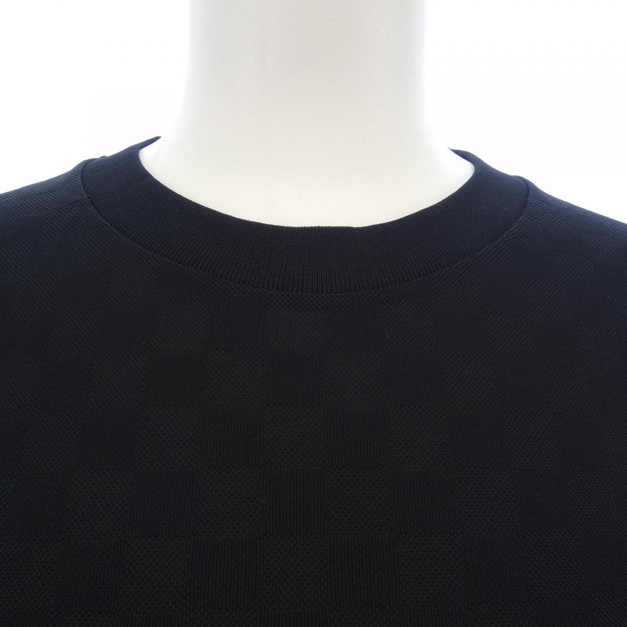 ルイヴィトン LOUIS VUITTON エンベリッシュドダミエピケTシャツ HTY10WJUV Tシャツ