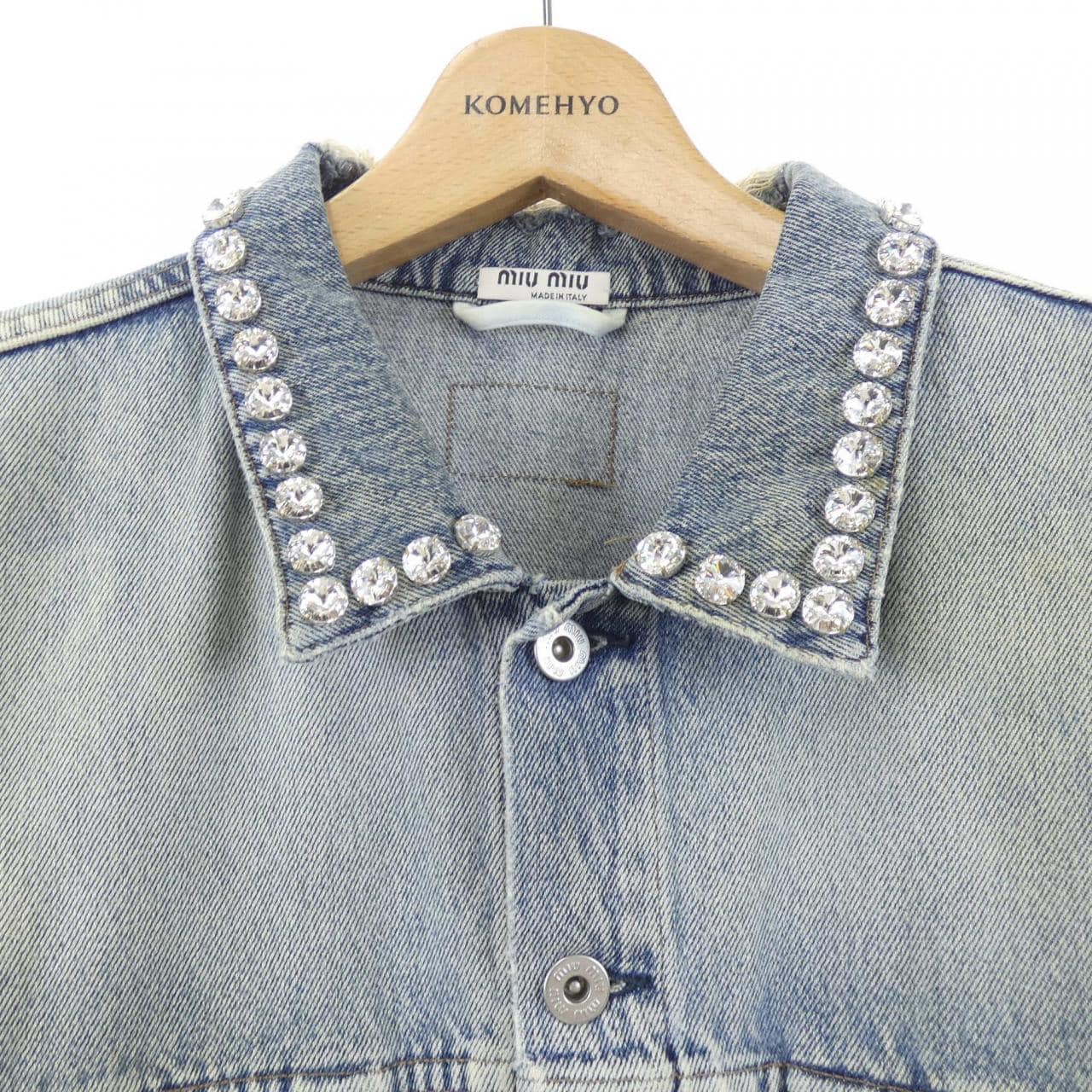 ミュウミュウ MIU MIU GWB060 1S90 デニムジャケット
