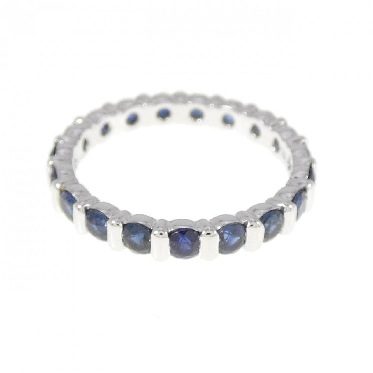 750WG Full Eternity Sapphire Ring